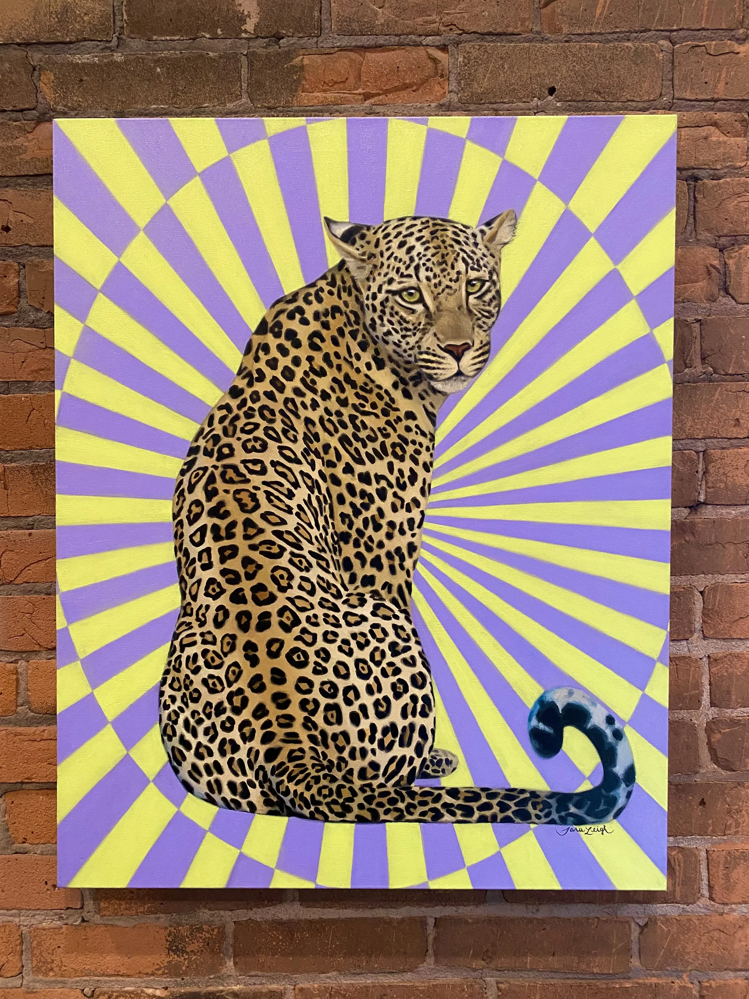 Zebra Art | Funky Paint | Original Artwork | Eclectic Art